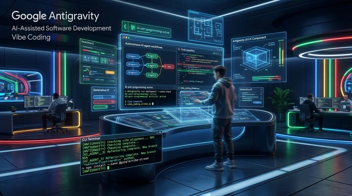 מדריך Google Antigravity ו-CLI לפיתוח תוכנה באמצעות Vibe Coding וסוכני AI של Gemini