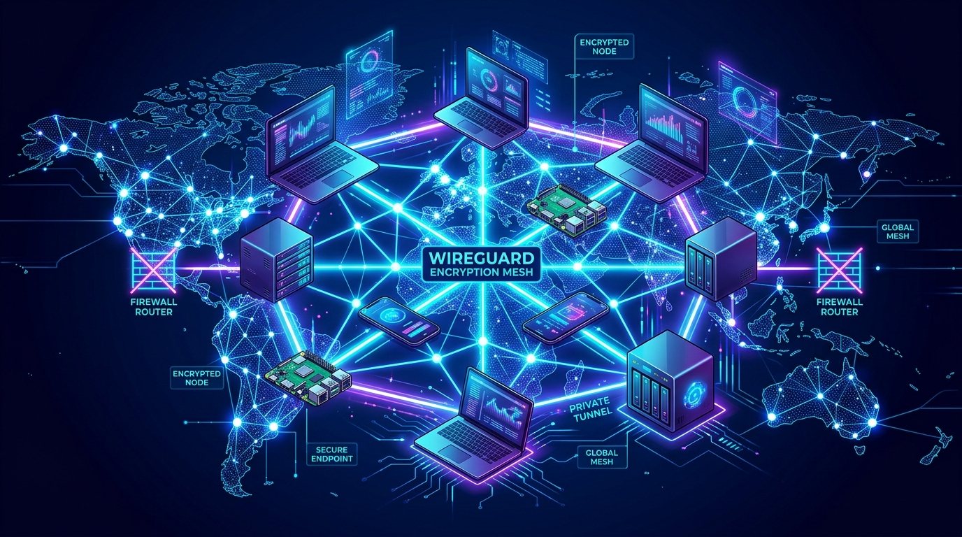 מדריך תוכנת Tailscale הקמת VPN פרטי מבוסס WireGuard לחיבור שרתים ביתיים מחשבים ומכשירים ניידים